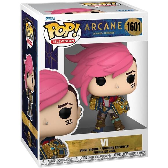 Funko POP TV: Arcane LOL - Vi - Arcane: League of Legends # 1601 - Picture 1 of 3